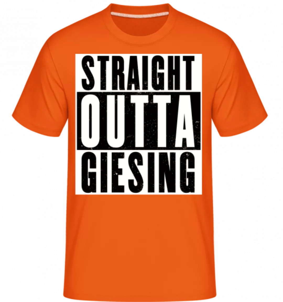 Straight Outta Giesing · Shirtinator Männer T-Shirt günstig online kaufen