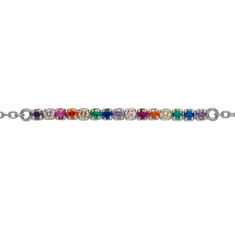 SIGO Armband 925 Silber multicolor günstig online kaufen