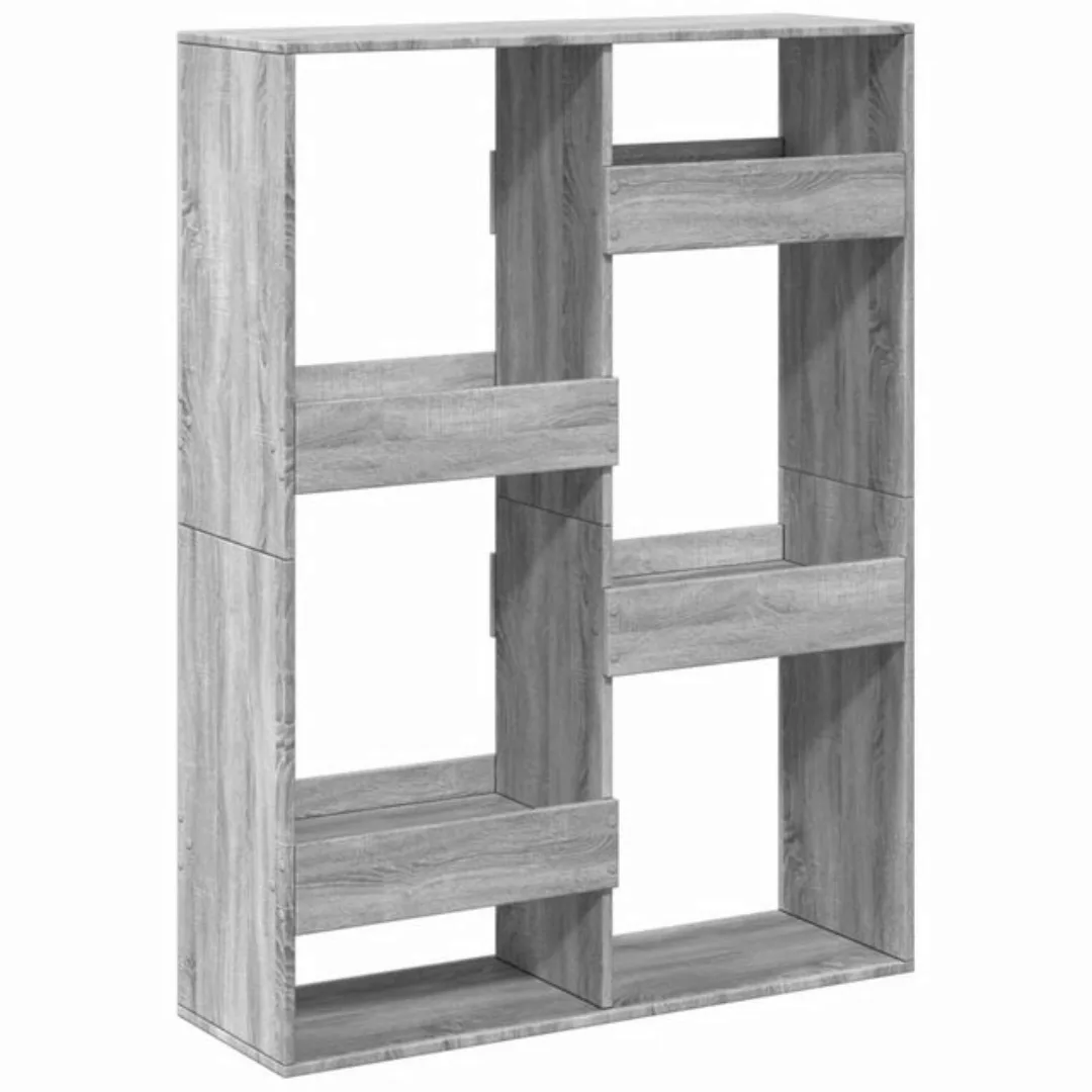 vidaXL Bücherregal Bücherregal Grau Sonoma 100x33x135 cm Holzwerkstoff, 1-t günstig online kaufen