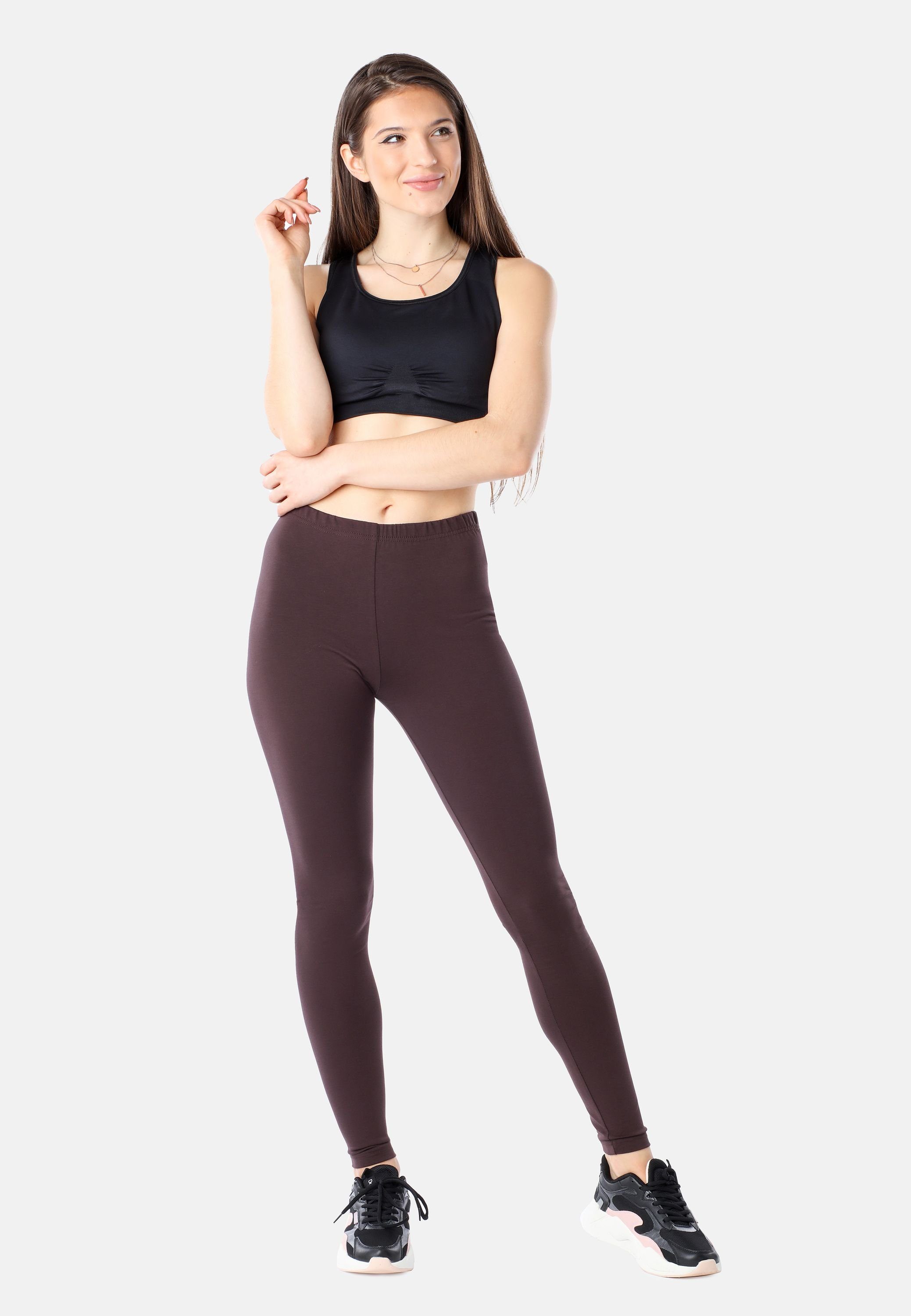 Bellivalini Leggings Damen Lange Leggings aus günstig online kaufen