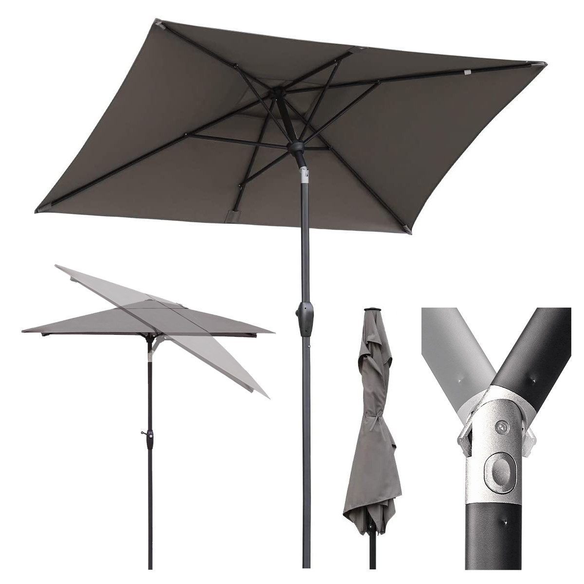 Sekey Rechteckschirm 300 x 200 cm günstig online kaufen
