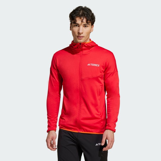 adidas TERREX Fleecejacke TERREX XPERIOR CLIMAWARM LIGHT FLEECE KAPUZENJACK günstig online kaufen