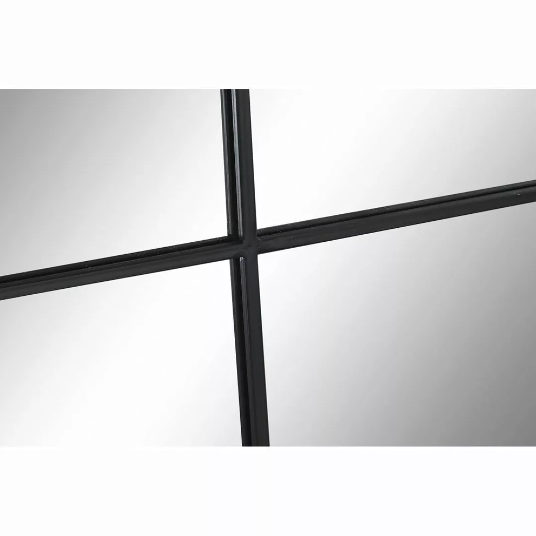 Wandspiegel Dkd Home Decor Kristall Schwarz Fenster Eisen (80 X 2,5 X 80 Cm günstig online kaufen