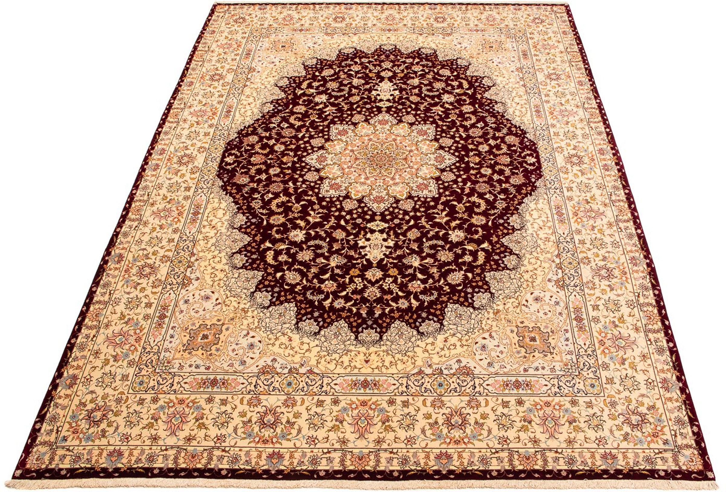 morgenland Orientteppich »Perser - Täbriz - Royal - 405 x 301 cm - dunkelro günstig online kaufen