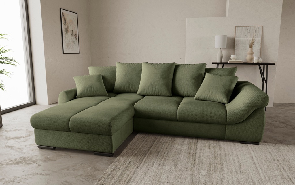 Mr. Couch Ecksofa "Livorno DuraFlex L-Form", inkl. Hochschläfer-Bettauszug, günstig online kaufen