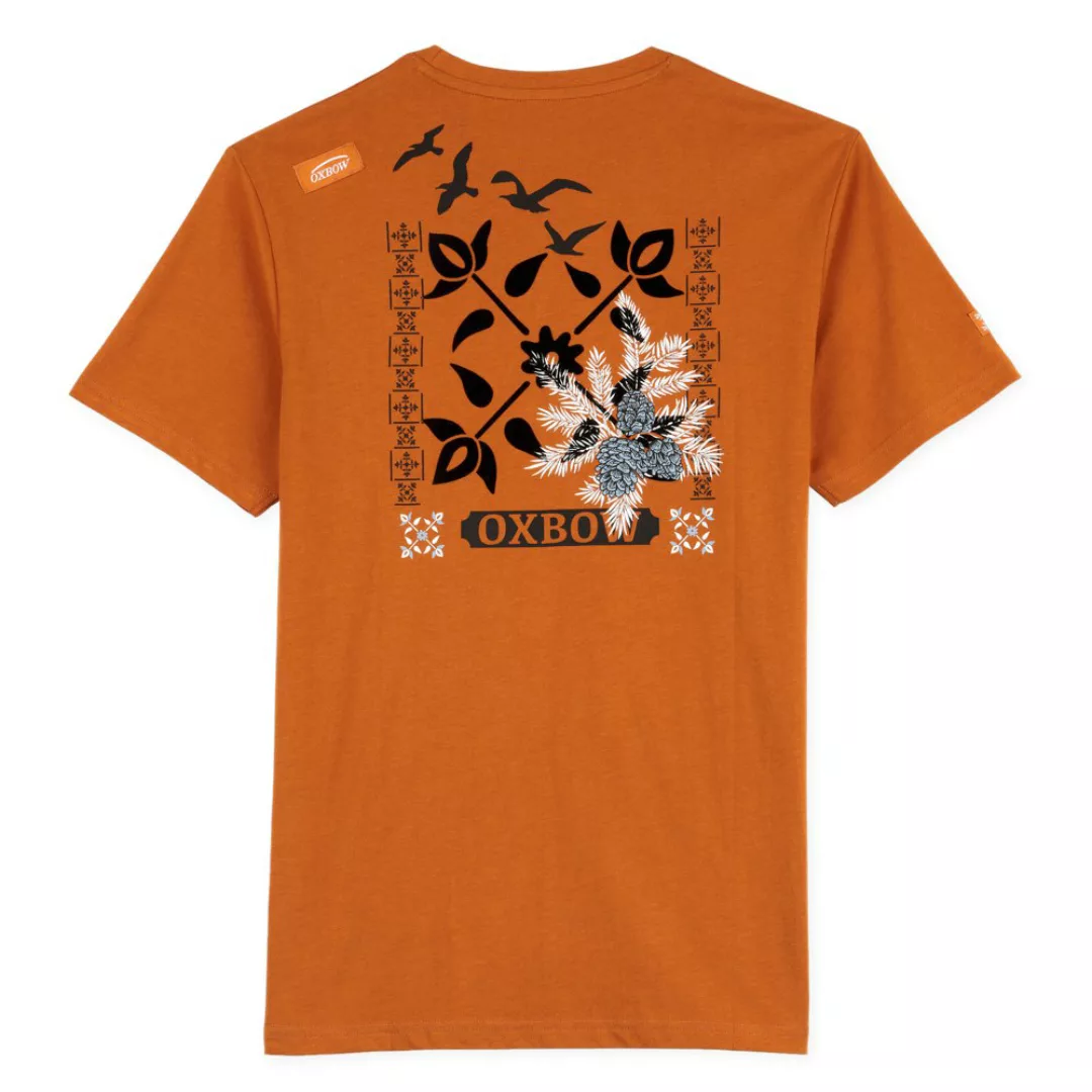 Oxbow N2 Tsivi Grafik-kurzarm-t-shirt 3XL Bourbon günstig online kaufen