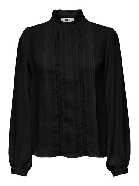 JACQUELINE de YONG Blusenshirt Bluse Spitze Rüschen Langarm voluminöser Arm günstig online kaufen