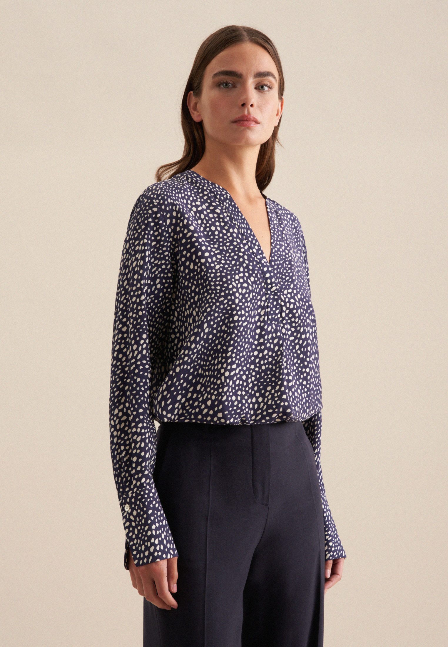 seidensticker Klassische Bluse Schwarze Rose Tunika günstig online kaufen