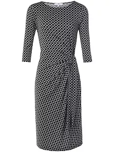 Jersey-Kleid 3/4-Arm Uta Raasch schwarz günstig online kaufen