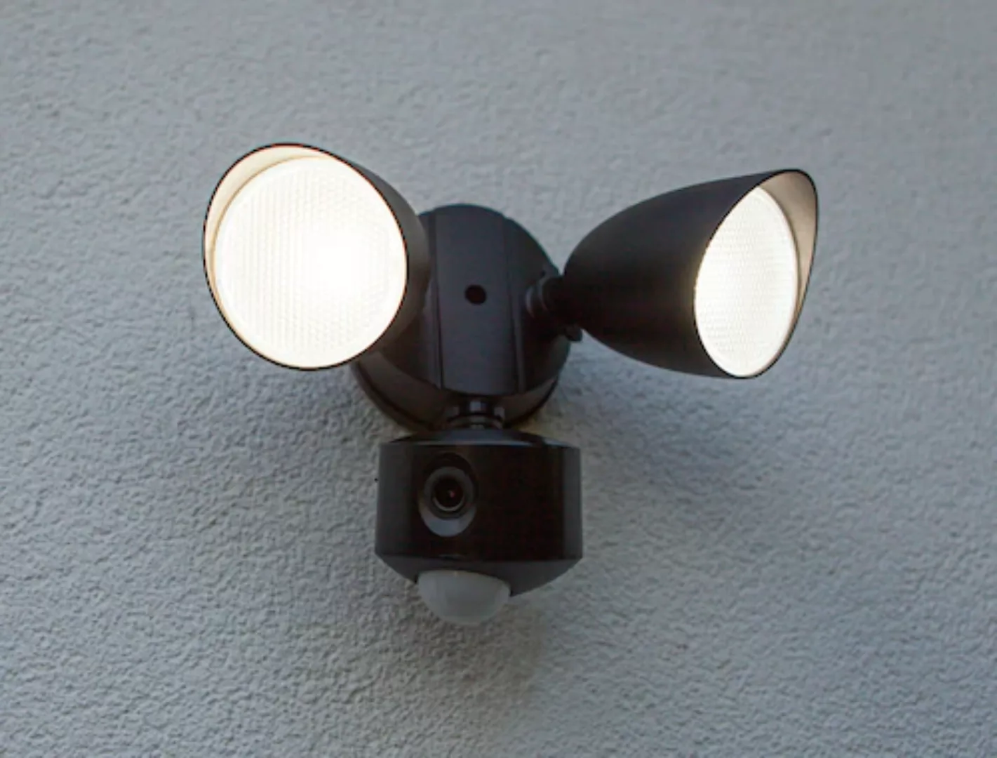 LED-Außenwandleuchte Draco Kamera Sensor günstig online kaufen