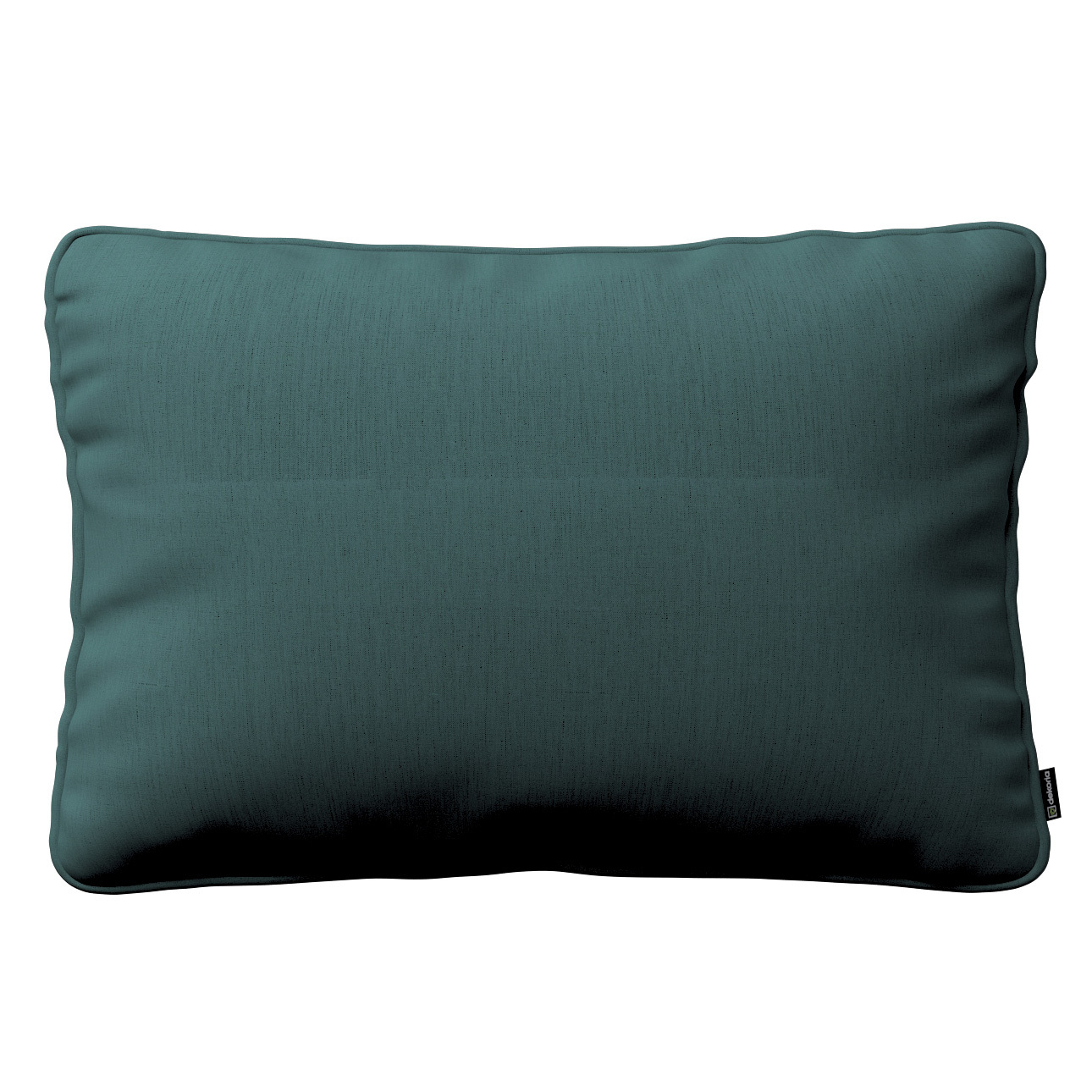 Kissenhülle Gabi mit Paspel 60x40cm, grün, 60 x 40 cm, Leinen (159-09) günstig online kaufen