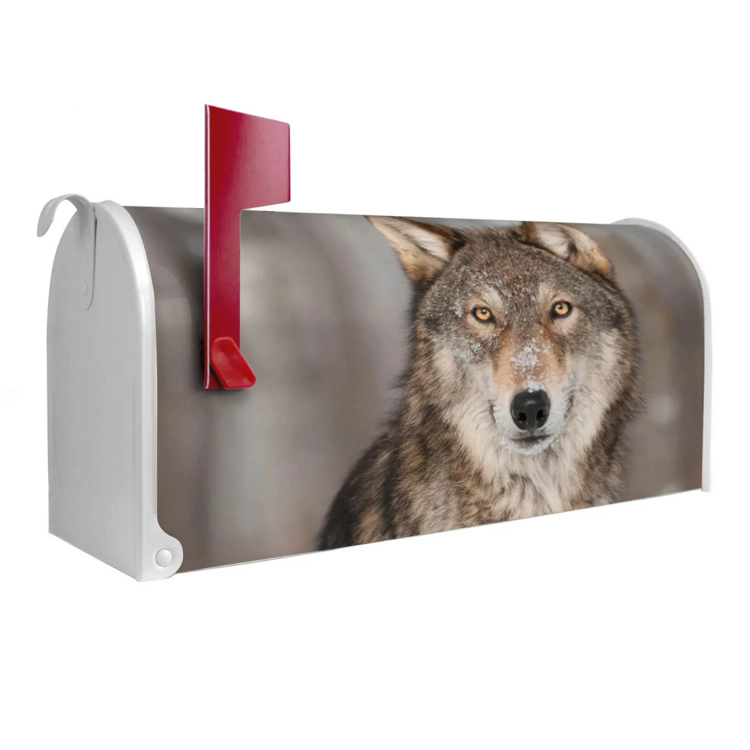 Banjado Amerikanischer Briefkasten Weiß 48x22x16cm US Mailbox Letterbox Pos günstig online kaufen