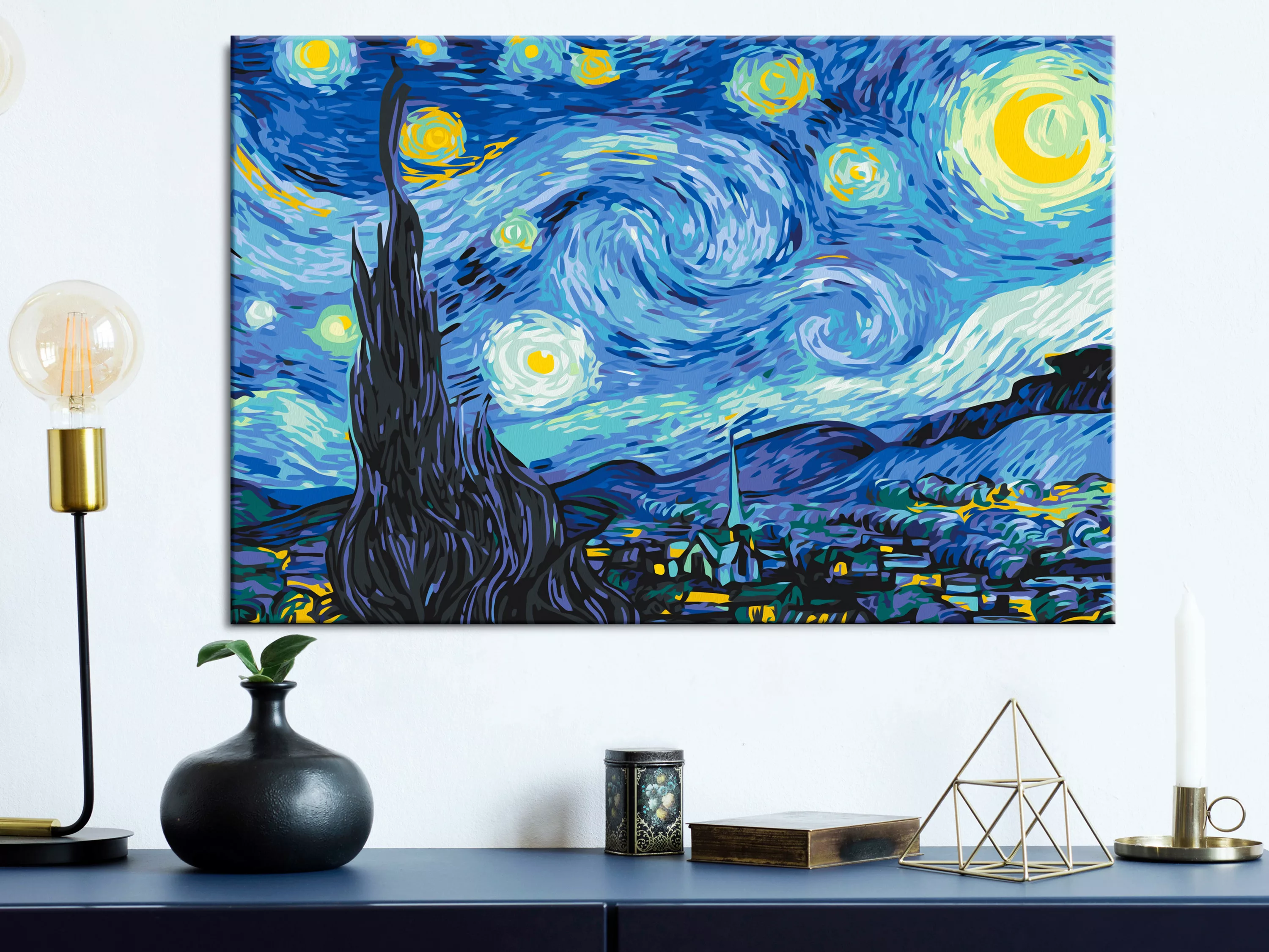 Malen Nach Zahlen - Van Gogh's Starry Night günstig online kaufen