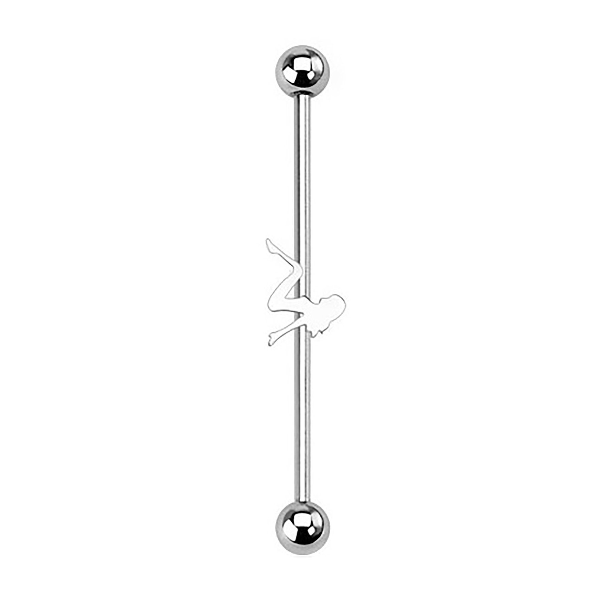 Taffstyle Piercing-Set Piercing Industrial Ohr Intim günstig online kaufen