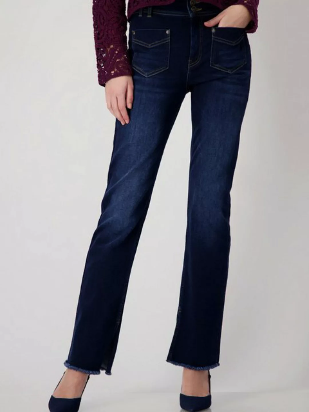 Monari Bootcut-Jeans (1-tlg) Weiteres Detail günstig online kaufen