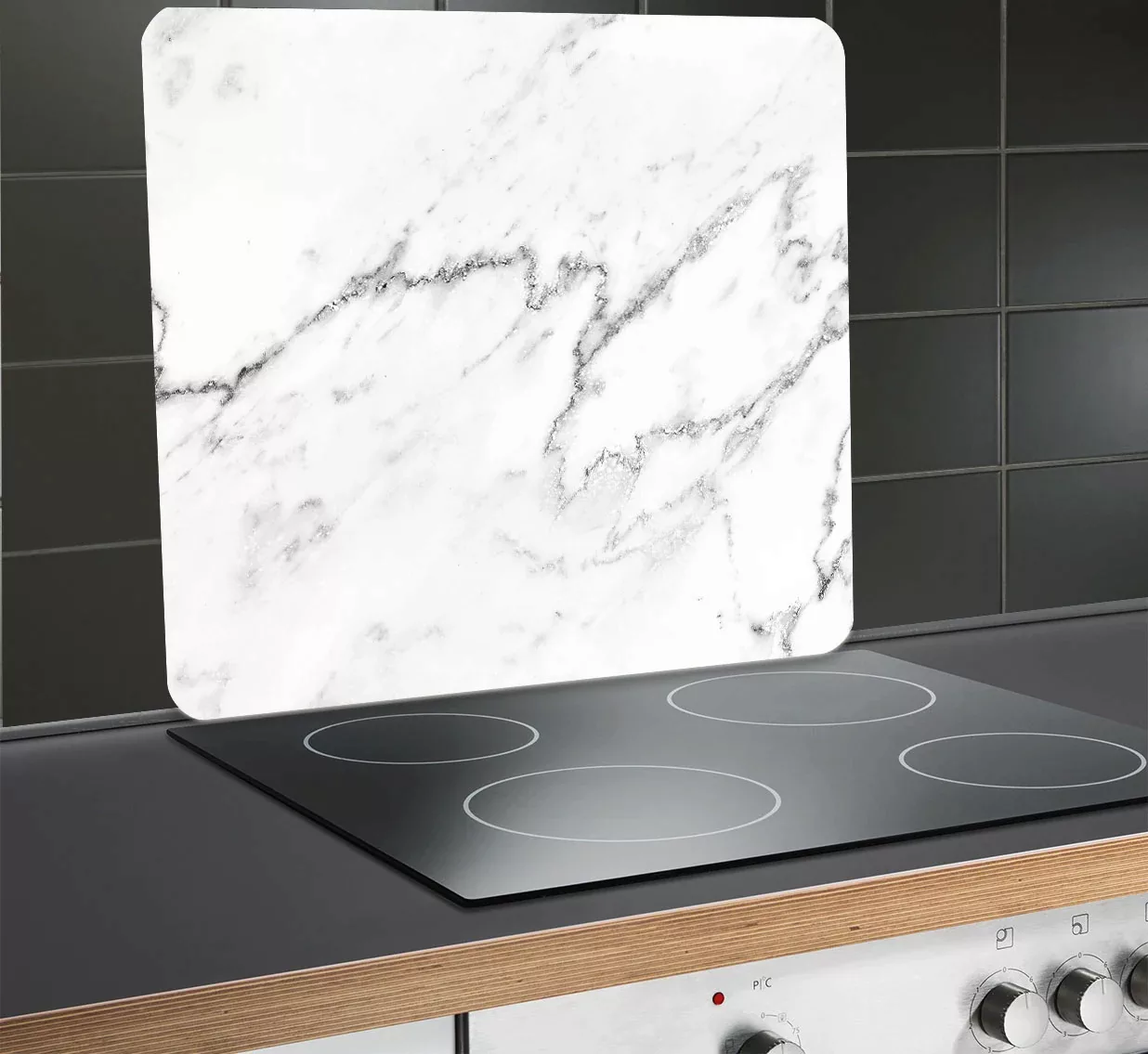 WENKO Multi-Platte Marmor, Glaskeramik Kochfelder, Schneidbrett transparent günstig online kaufen