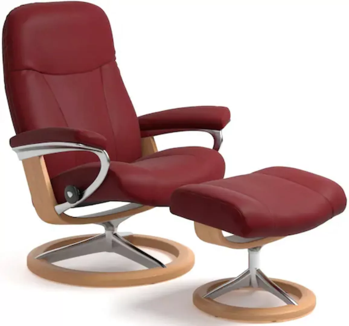 Stressless Relaxsessel "Garda", mit Signature Base, Größe M, Gestell Eichef günstig online kaufen