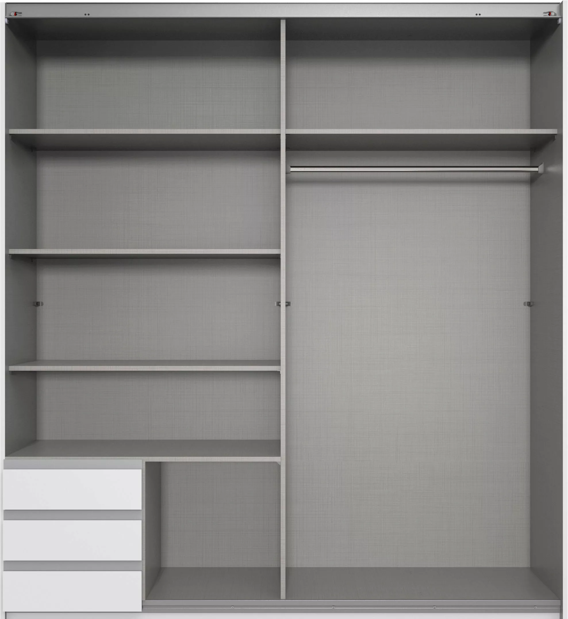 Wimex Schwebetürenschrank 180 x 198 x 64 cm (B/H/T) günstig online kaufen