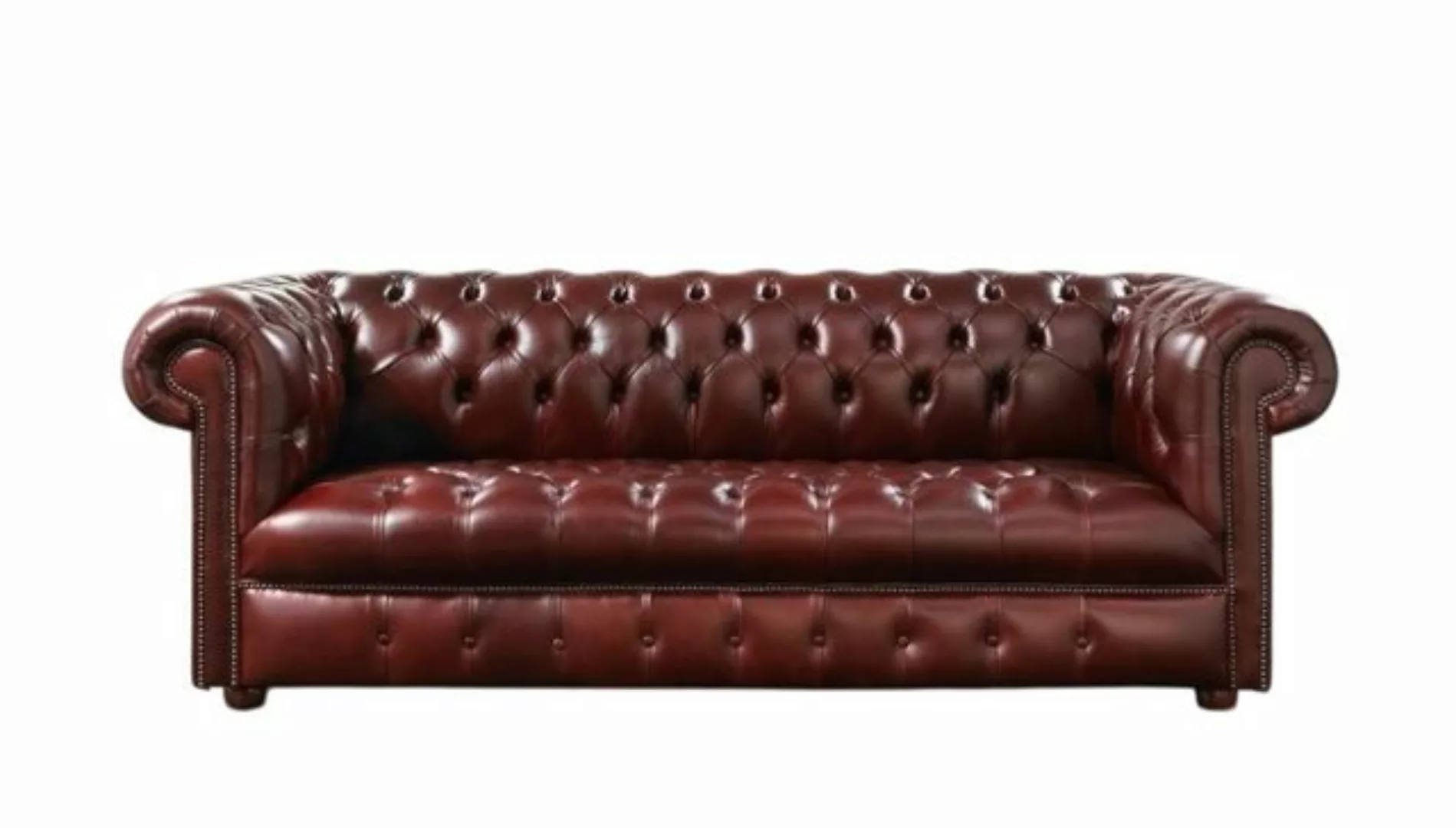 Xlmoebel Sofa Chesterfield Sofa mit 3 Sitzplätzen, Designer-Polstergarnitur günstig online kaufen