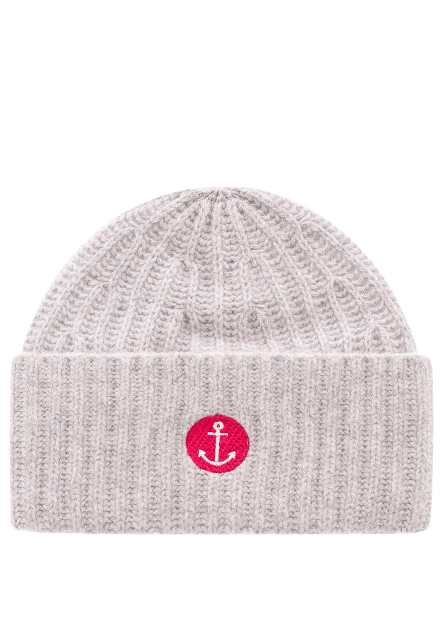 Zwillingsherz Beanie Beanie mit Anker Stickerei günstig online kaufen