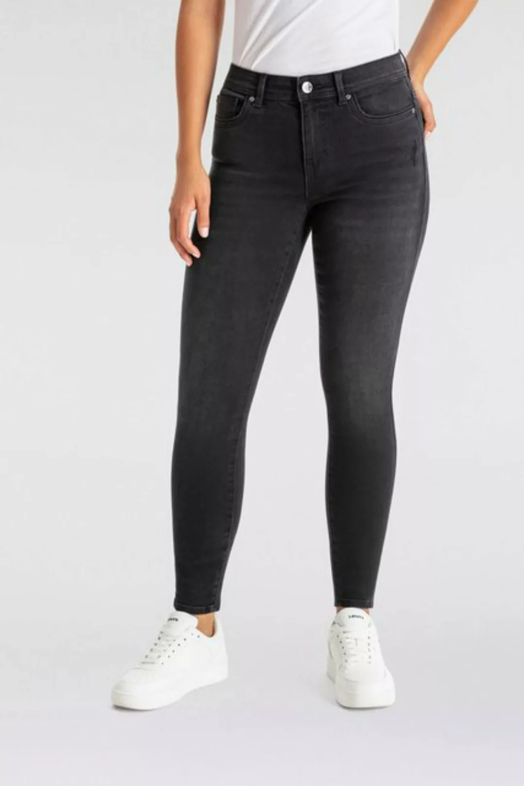 ONLY Skinny-fit-Jeans "ONLWOW MID SKINNY BJ" günstig online kaufen