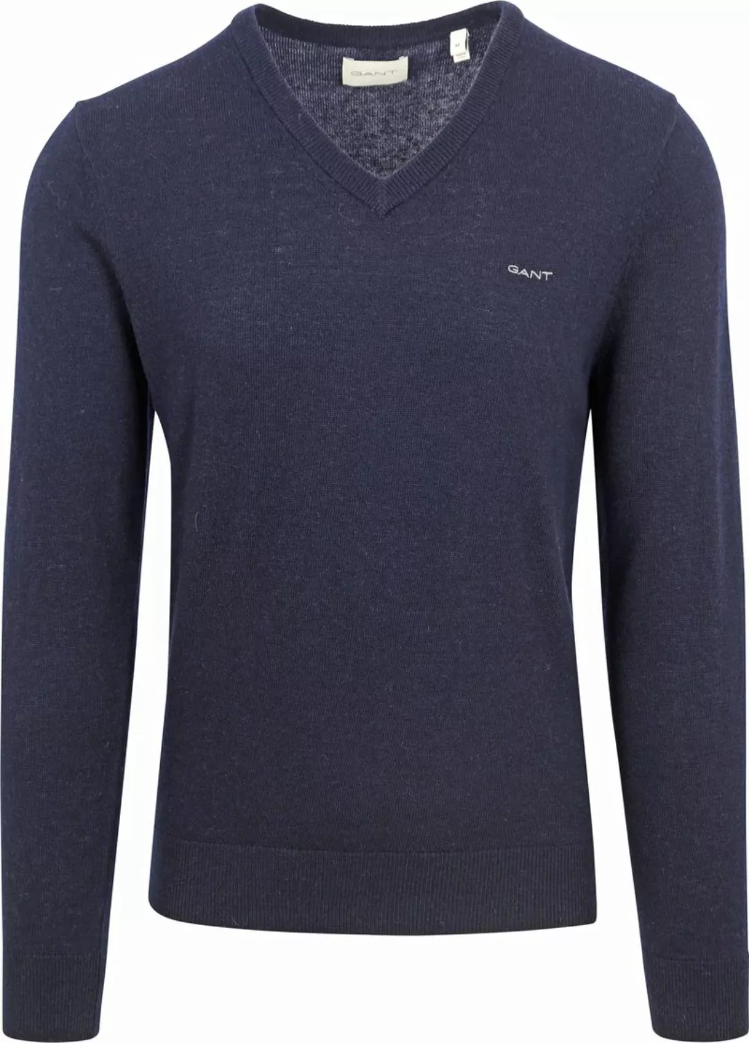 Gant Pullover Lambswool Navyblau - Größe M günstig online kaufen