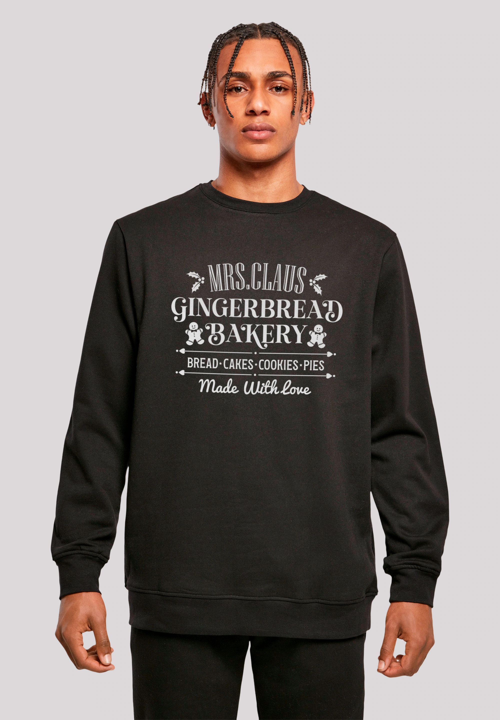 F4NT4STIC Sweatshirt "Santas Gingerbread Bakery Retro Weihnachten", Premium günstig online kaufen