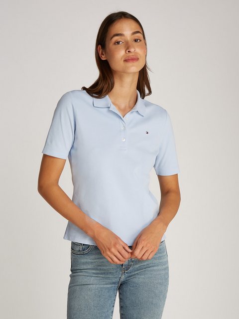 Tommy Hilfiger Poloshirt 1985 Regular Fit Pique Premium Polo mit Logo-Stick günstig online kaufen