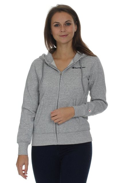 Champion Sweater Champion Zipper Damen 113209 F20 EM021 NOXM Grau günstig online kaufen