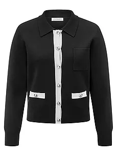 Strickjacke Uta Raasch schwarz günstig online kaufen