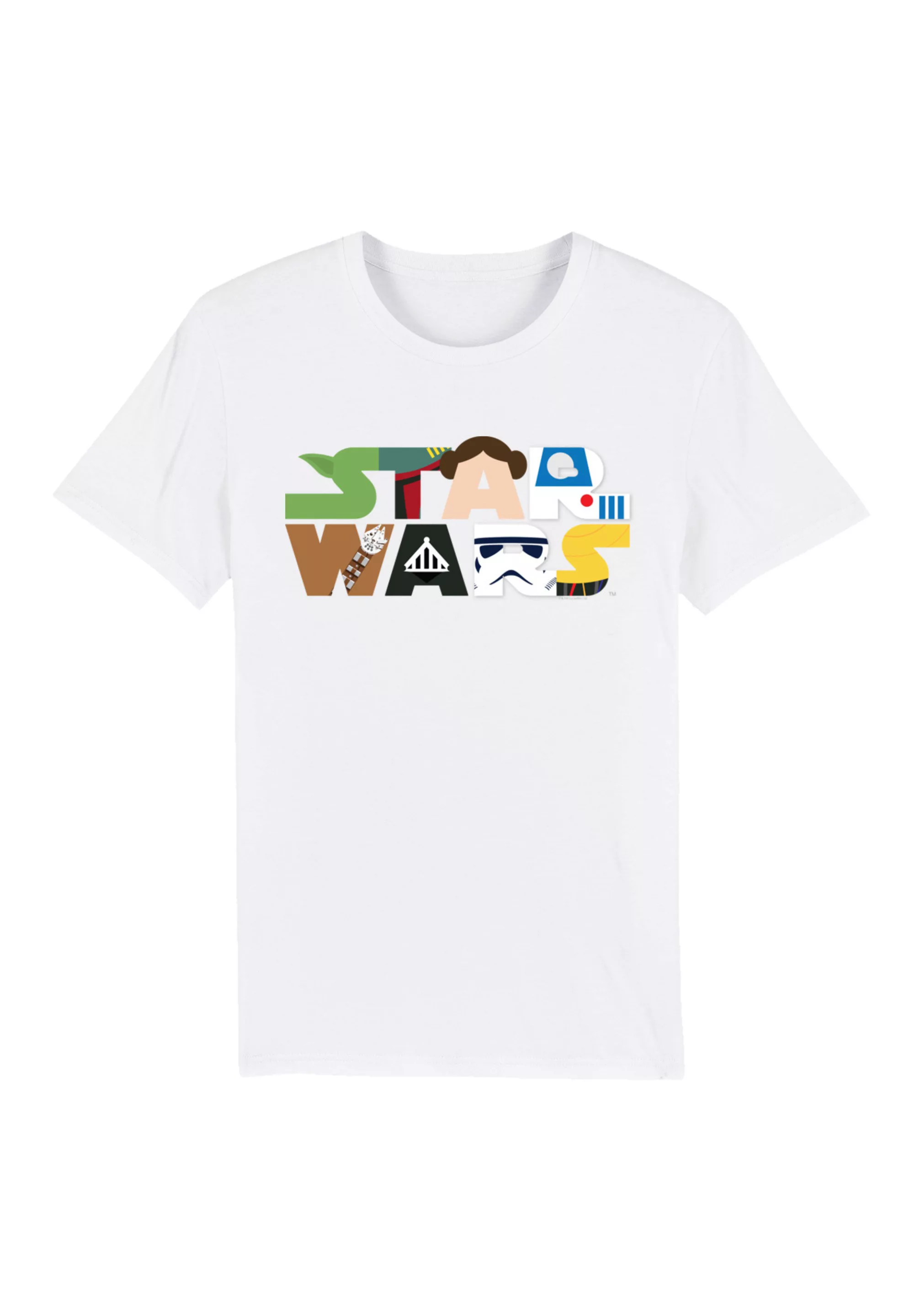 F4NT4STIC T-Shirt "Star Wars Character Logo", Premium Qualität günstig online kaufen