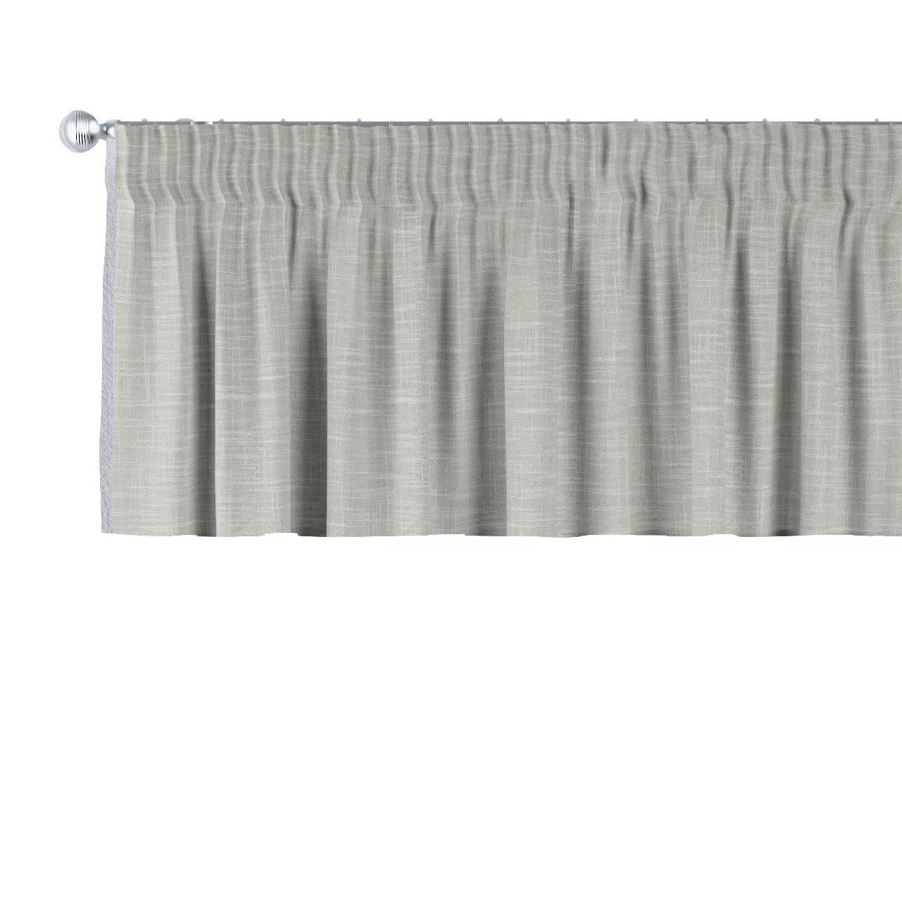 Kurzgardine mit Kräuselband, beige, 130 x 40 cm, Harmony (144-77) günstig online kaufen