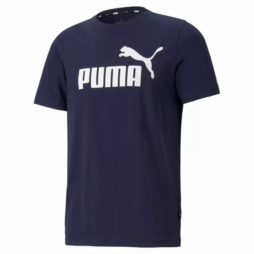 PUMA T-Shirt Herren T-Shirt - ESS Logo Tee, Rundhals günstig online kaufen