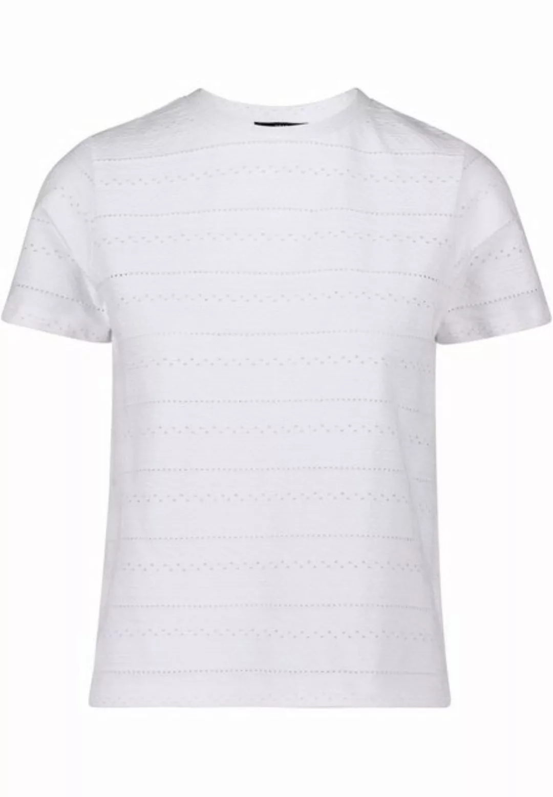 Zero T-Shirt mit Wasserfallausschnitt (1-tlg) drapiert /gerafft günstig online kaufen