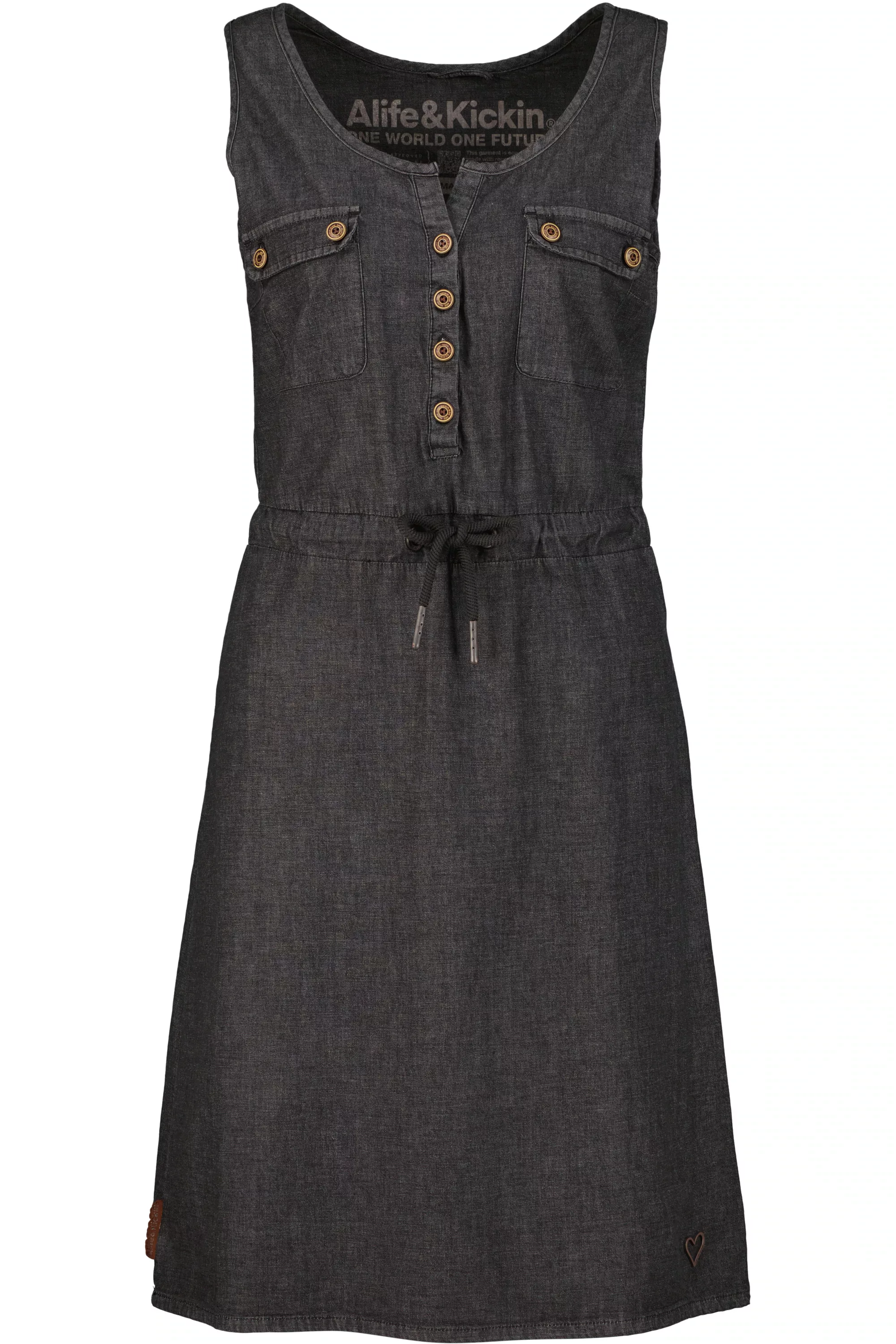 Alife & Kickin Sommerkleid "DorisAK DNM Dress Damen Sommerkleid, Jeanskleid günstig online kaufen