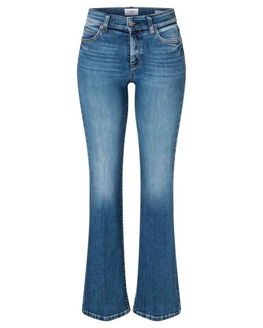 Cambio 5-Pocket-Jeans Damen Bootcutjeans (1-tlg) günstig online kaufen