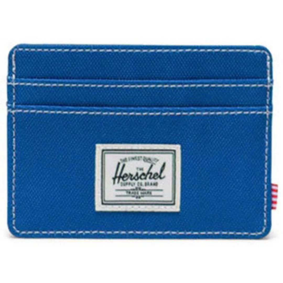 Herschel  Geldbeutel Carteira Herschel Charlie Cardholder True Blue/White S günstig online kaufen