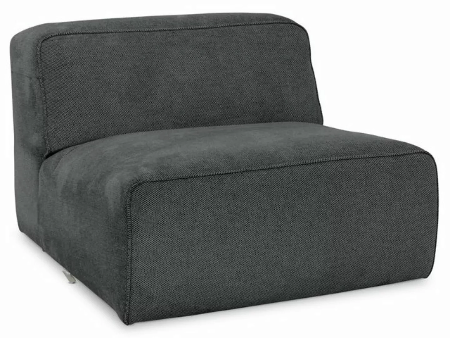 SANSIBAR Living Sofa Sofaelement SANSIBAR BERGEN BHT 88x69x101 cm grau Modu günstig online kaufen