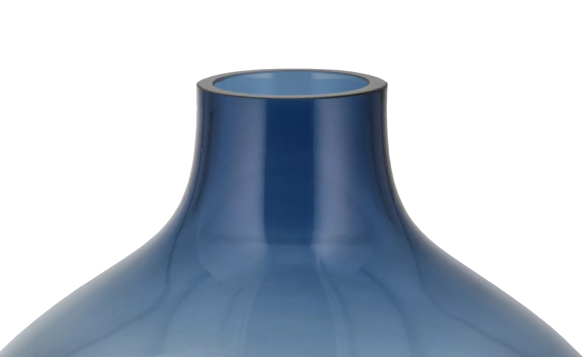 Peill+Putzler Vase - blau - Glas - 19 cm - Sconto günstig online kaufen