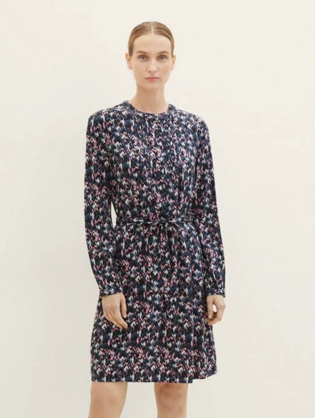 TOM TAILOR Jerseykleid Kleid mit Struktur günstig online kaufen