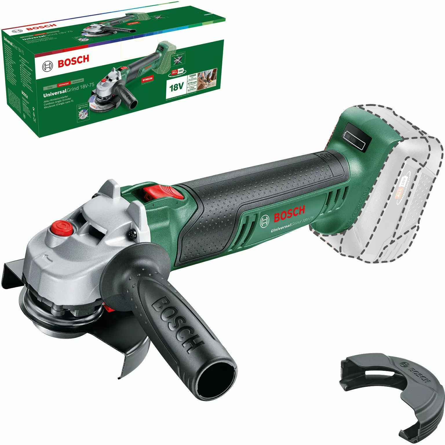 Bosch Home & Garden Akku-Winkelschleifer UniversalGrind günstig online kaufen