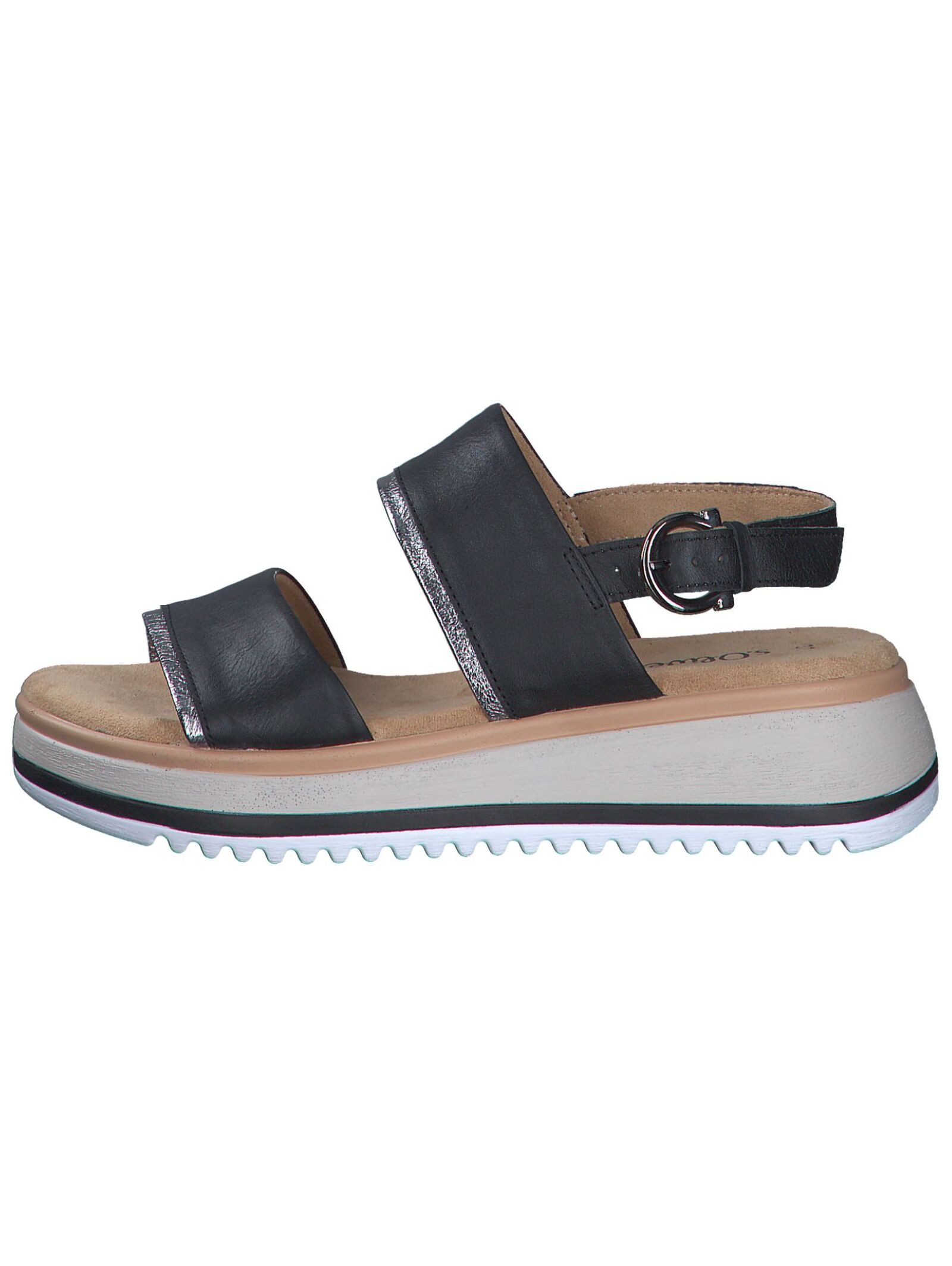 s.Oliver Sandalen Leder Keilsandalette günstig online kaufen