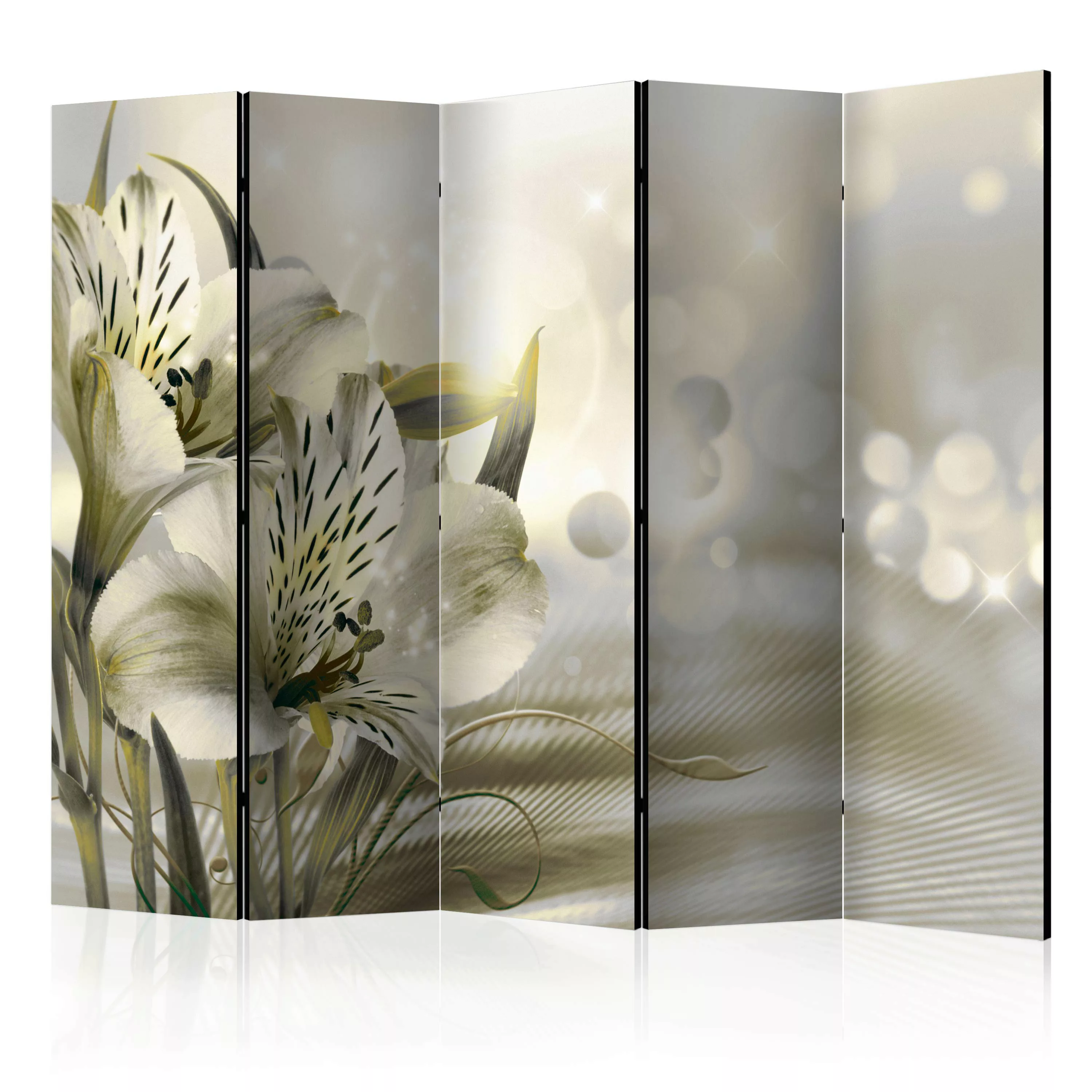 5-teiliges Paravent - Green Daybreak Ii [room Dividers] günstig online kaufen