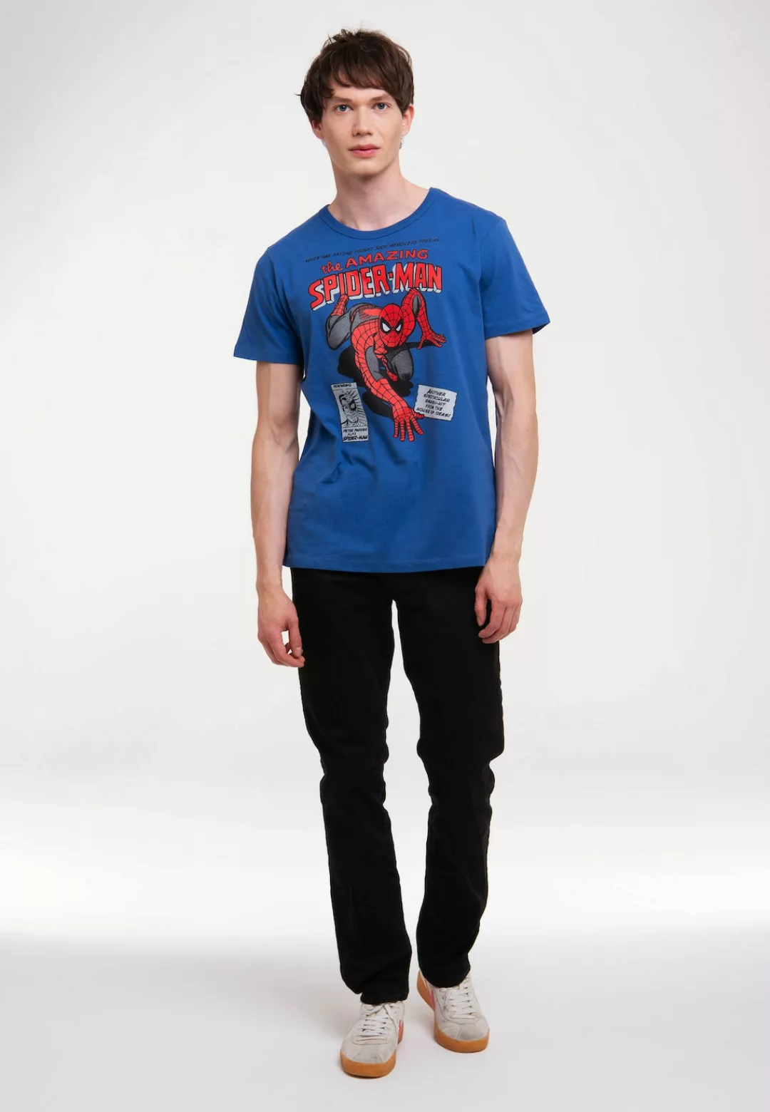 LOGOSHIRT T-Shirt "Marvel - Spider-Man Merciless Foes", mit lizenziertem Pr günstig online kaufen