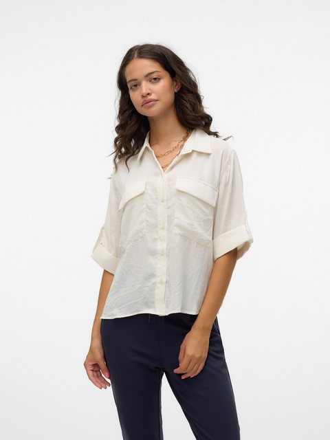 Vero Moda Kurzarmbluse VMFABIANA 3/4 SHIRT VMA NOOS günstig online kaufen