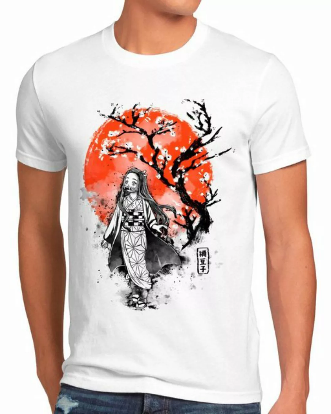 style3 T-Shirt Inked Sister demon slayer anime japan manga cosplay günstig online kaufen