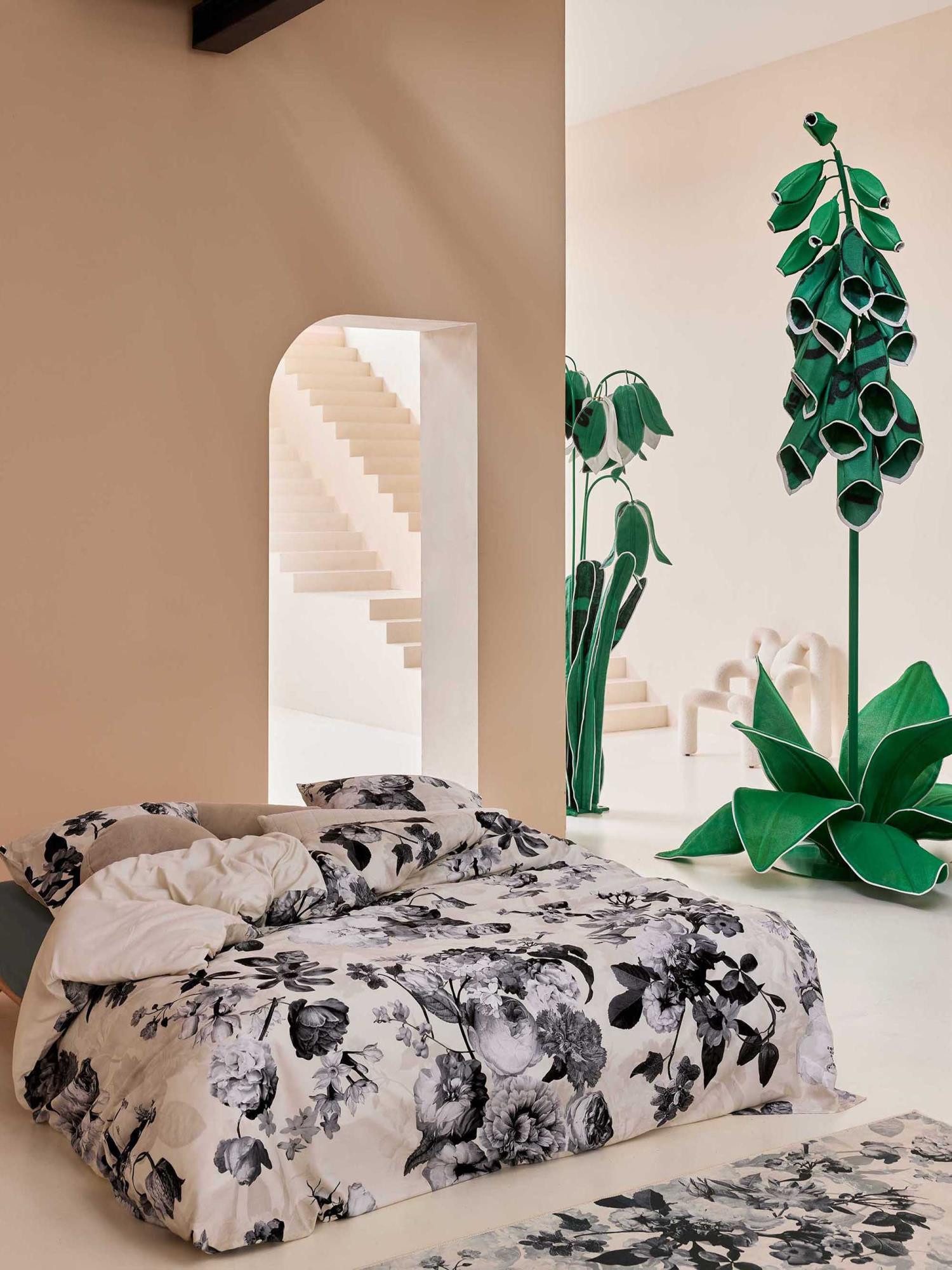 Essenza Bettwäsche Floor, Satin, 3 teilig, günstig online kaufen