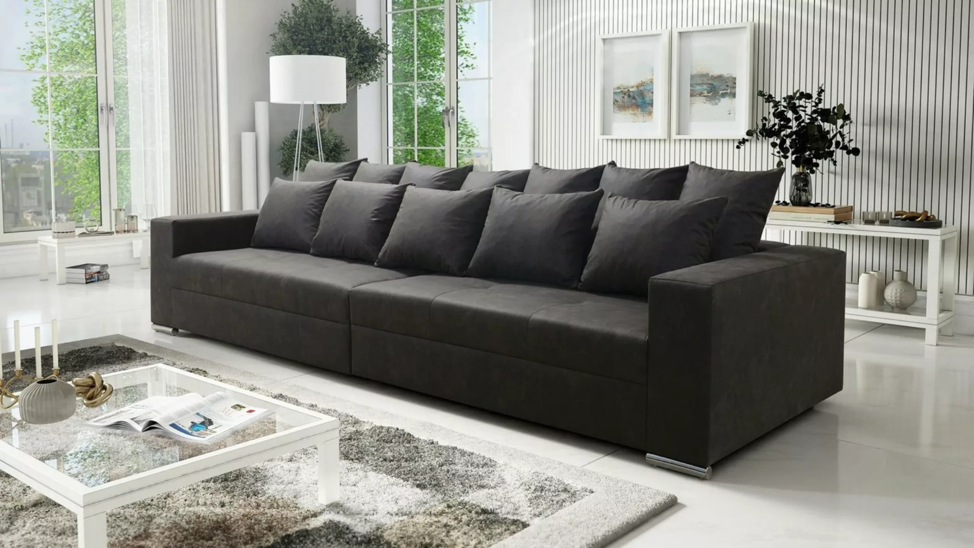 Küchen-Preisbombe Sofa Modernes Big Sofa Wohnlandschaft Sofa Couch Jumbo XX günstig online kaufen