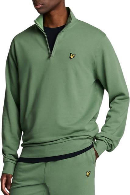 Lyle & Scott Sweatshirt Herren, 100% Baumwolle, 1/4 Zip günstig online kaufen