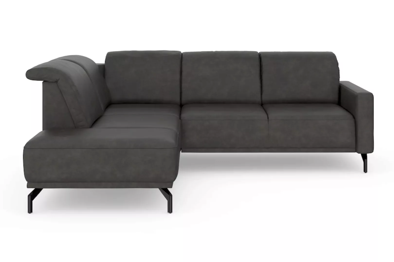 sit&more Ecksofa »Bailando L-Form«, wahlweise mit Kopfteilverstellung und V günstig online kaufen